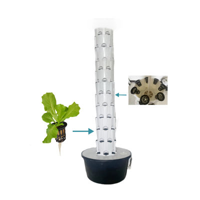 Aeroponic Towers Vertical Hydroponic System Balcony Vegetable Soilless Cultivation