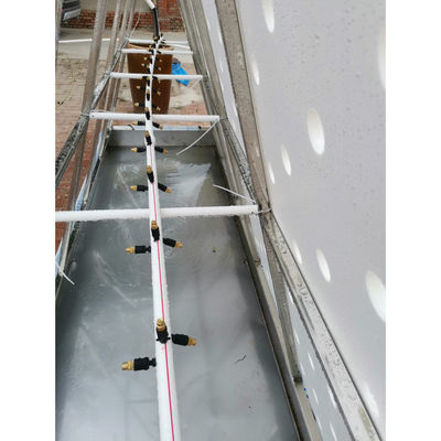 Wholesale Factory Price Aeroponic cultivation vegetables in multispan greenhouse for sale