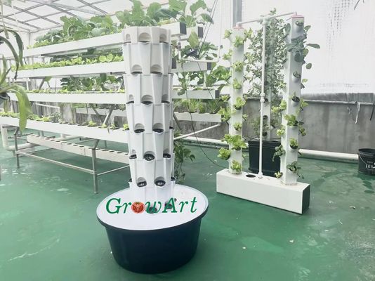 Aeroponic Tower 49 Pots Vertical Farm Indoor Garden Hydroponic Growing System