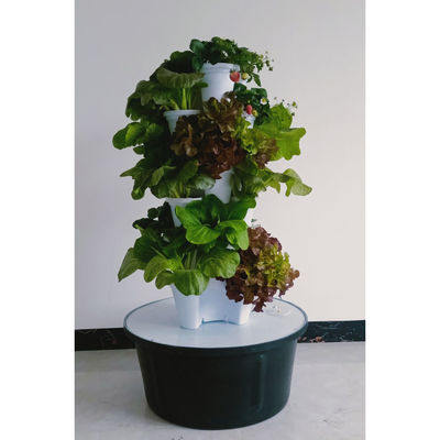 Plastic Modern Outdoor Tower Plant Pots Plastic Flower Pots Stackable