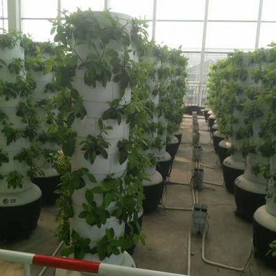 hydroponic greenhouse outdoor indoor garden plant vertical plastic tower growing system tower pot