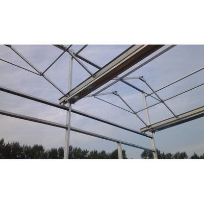 Mushroom Equipment Greenhouse For Vegetable Agriculture With Steel Frame