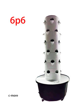 Farm Hydroponic System Aeroponic Tower For Strawberry And Leaf Vegetables Rotating