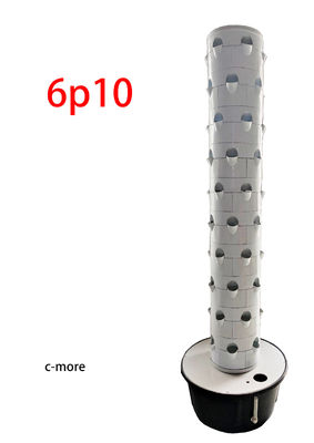 Farm Hydroponic System Aeroponic Tower For Strawberry And Leaf Vegetables Rotating