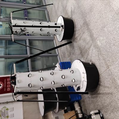 Hydroponic System Aeroponic Tower For Strawberry And Leaf Vegetables Rotating Farming